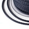 Braided Cowhide Cord WL-I003-3mm-D-14-3