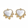 Natural Freshwater Shell Pendants SA-CBA11D7-22A-G-1