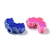 UV Plated Acrylic Beads X-SACR-G034-03-2