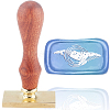 Wax Seal Stamp Set AJEW-WH0214-084-1