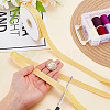 Polyester-cotton Ribbon OCOR-WH0048-04A-3