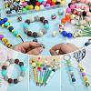 20Pcs Round Silicone Focal Beads SIL-SZ0003-20A-5