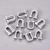 Alloy Slide Charms PALLOY-WH0066-21U-2