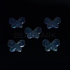 UV Plating Luminous Transparent Acrylic Beads OACR-P010-11-4
