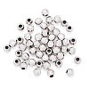 50PCS 925 Sterling Silver Beads Spacer STER-TA0001-30-1
