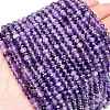 Natural Amethyst Beads Strands G-C127-B02-01-1