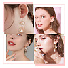 SUNNYCLUE DIY Cat & Flower Earring Making Kit DIY-SC0020-52-6