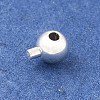 925 Sterling Silver Crimp Beads STER-C013-01A-S-2