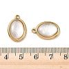 Natural Freshwater Shell Pendants STAS-G397-06G-01-3