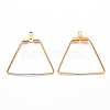 304 Stainless Steel Wire Pendants STAS-S103-01G-2