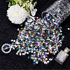 2000Pcs 10 Colors Acrylic Cabochons OACR-SP0001-52-4