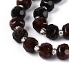 Natural Orange Garnet Beads Strands G-N327-08A-04-4