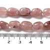 Dyed Natural Malaysia Jade Beads Strands G-P528-I07-01-5