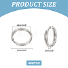 304 Stainless Steel Split Rings STAS-UN0018-31P-3