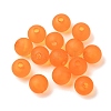 Round Transparent Acrylic Beads PL582-7-1