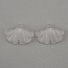 Glass Charms GLAA-WH0033-25-1