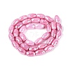 Anti-Tarnish Electroplate Glass Beads Strands EGLA-Q130-02A-12-2