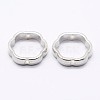 925 Sterling Silver Bead Frames STER-F036-14S-8.5mm-2