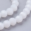 Faceted(32 Facets) Round Glass Beads Strands X-EGLA-J042-4mm-26-3