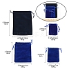 30Pcs Rectangle Velvet Pouches TP-FS0001-02C-4