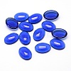 K9 Glass Cabochons Oval Flat Back Cabochons GGLA-L002D-05-2