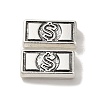 Tibetan Style Alloy Beads PALLOY-P302-09A-AS-1