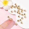 SHEGRACE Brass Spacer Beads XGRPCF248-175G-5