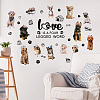 PVC Wall Stickers DIY-WH0228-666-4