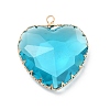 K9 Glass Pendants KK-E071-07KCG-06-2