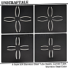 Unicraftale 56Pcs 4 Style 304 Stainless Steel Tube Beads STAS-UN0049-16-5