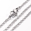 304 Stainless Steel Necklace MAK-K004-14P-2