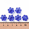 Frosted Acrylic Bead Caps MACR-S371-07A-751-4