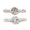 Alloy Connector Charms LS-FIND-H039-02P-B-1