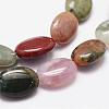 Natural Indian Agate Beads Strands G-N0173-02-10x14mm-3