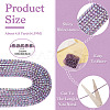 4.8 Yards Iron Rhinestone Cup Chains CH-TA0001-10C-4