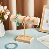 Wood T Bar Bracelet Display Stands AJEW-WH0534-19B-4