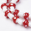 Handmade Lampwork Beads Strands LAMP-E015-03J-1