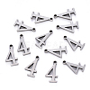 Tarnish Resistant 201 Stainless Steel Charms STAS-R108-04-2