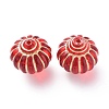 Plating Acrylic Beads OACR-P007-03B-1