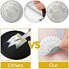 34 Sheets Silver Foil Embossed PET Picture Sticker DIY-WH0528-026-3