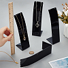 Acrylic Necklace Display Stands NDIS-WH0003-015B-3