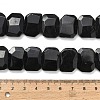 Natural Sliver Obsidian Beads Strands G-C285-A14-01-5