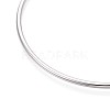 304 Stainless Steel Plain Bangles For Women BJEW-N033-02P-3
