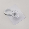 Rotatable Self Adhesive Plastic Hook Hangers AJEW-WH20004-06-2