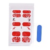 Fruit Floral Leopard Print Full Wrap Nail Polish Stickers MRMJ-T078-ZA-M1-3