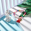 Word Love Beads Stretch Bracelet for Girl Women BJEW-JB07208-01-2