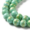 Natural Mashan Jade Beads Strands G-F670-A27-8mm-3
