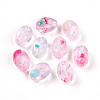 Transparent Acrylic Beads TACR-T028-38C-2