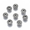 Tibetan Style Alloy Spacer Beads X-TIBEP-S319-117AS-RS-1