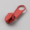 Spray Painted Zinc Alloy Zipper Pull FIND-WH0427-33A-11-2
